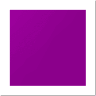 Magenta Solid Color Posters and Art